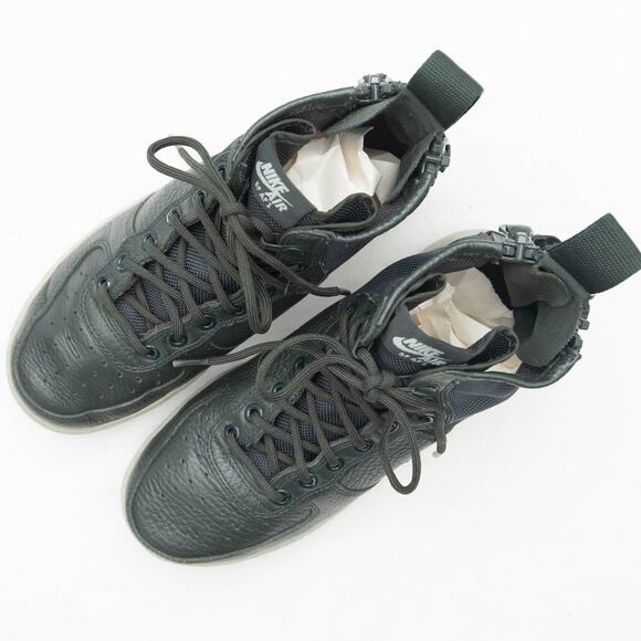 Nike Special Field Air Force 1 Mid Top Outdoor Green High Top Sneakers Size 6 - Picture 2 of 12